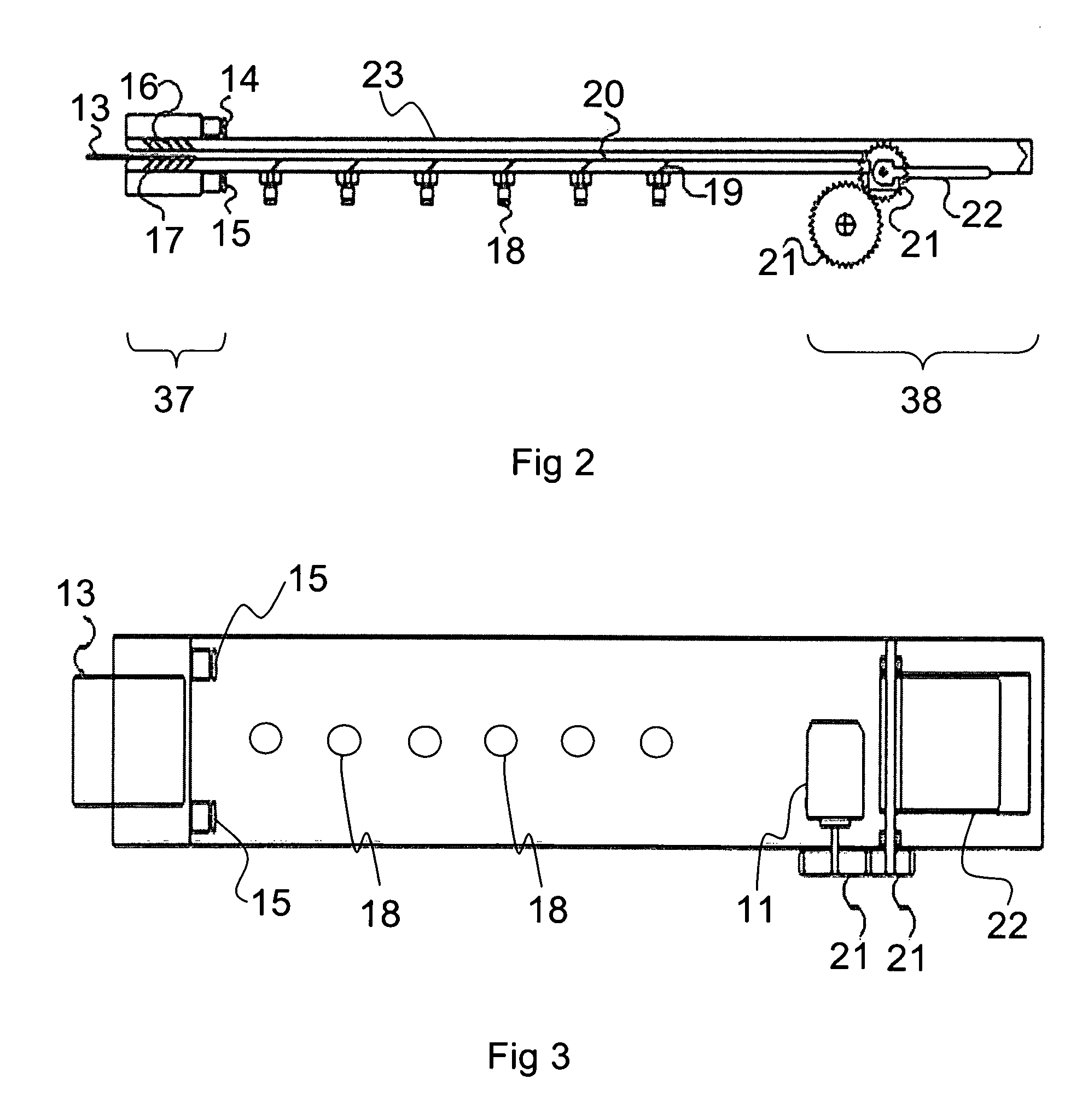 Pneumatic card transport system