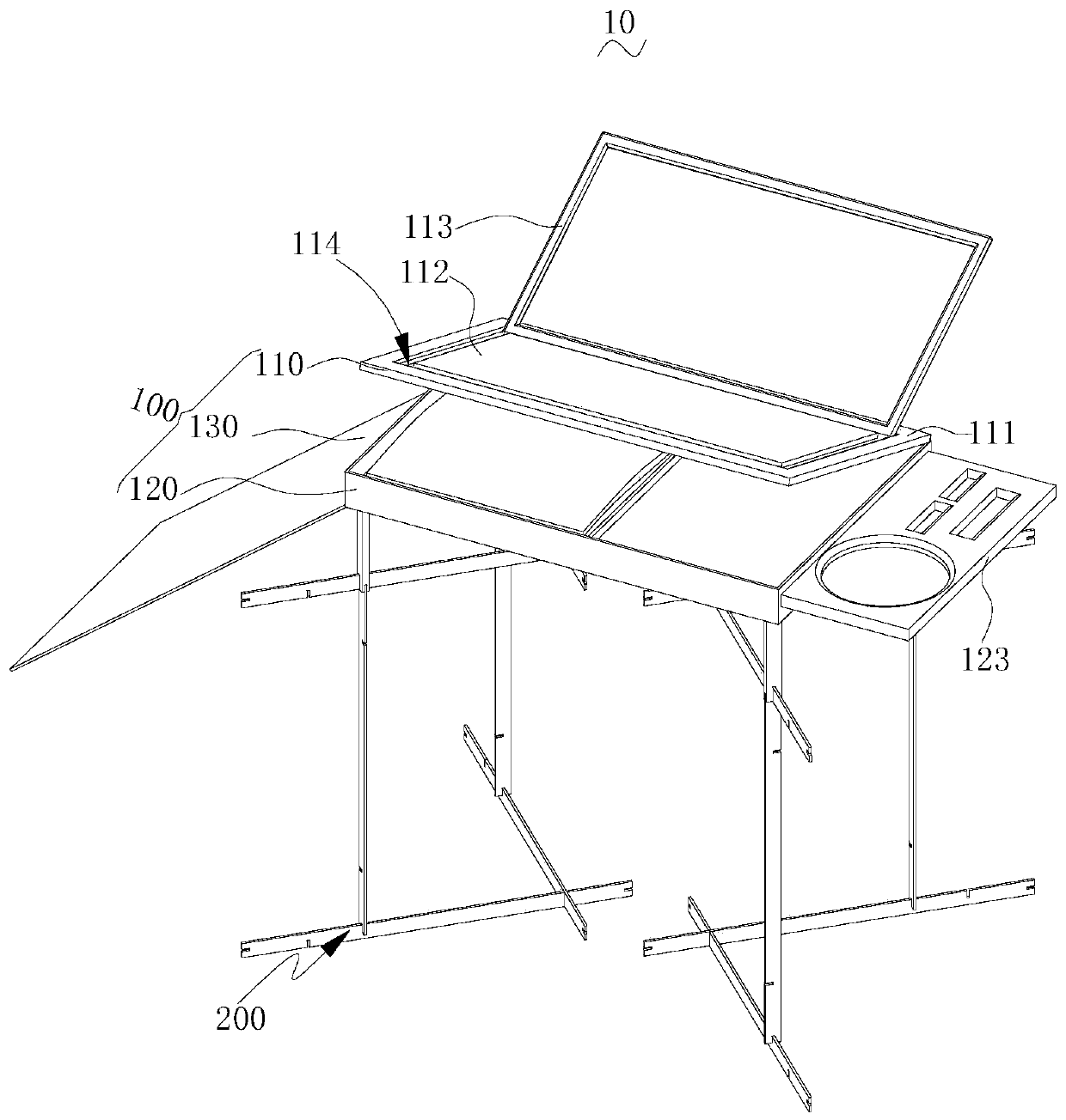 Writing brush practicing device