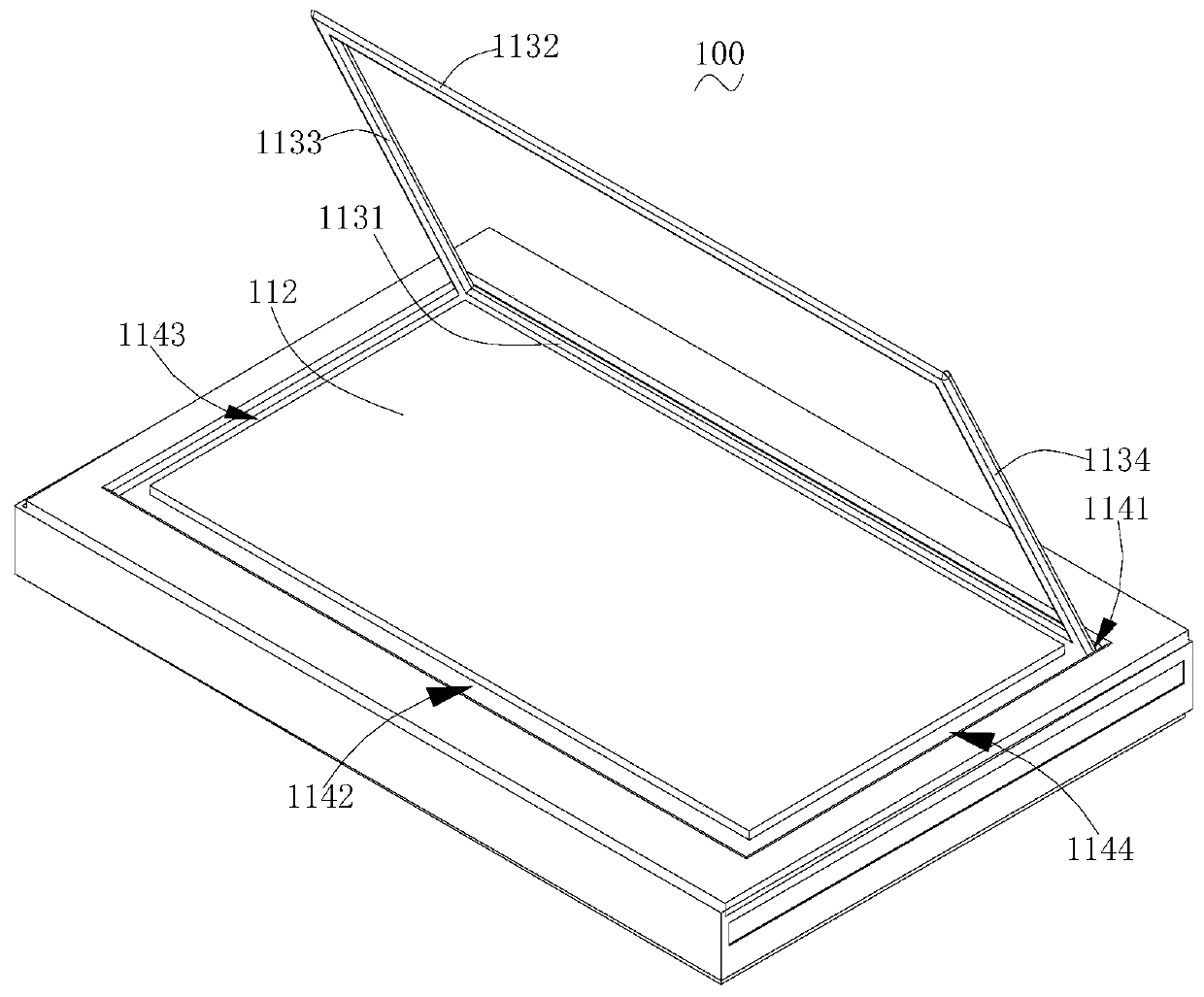 Writing brush practicing device