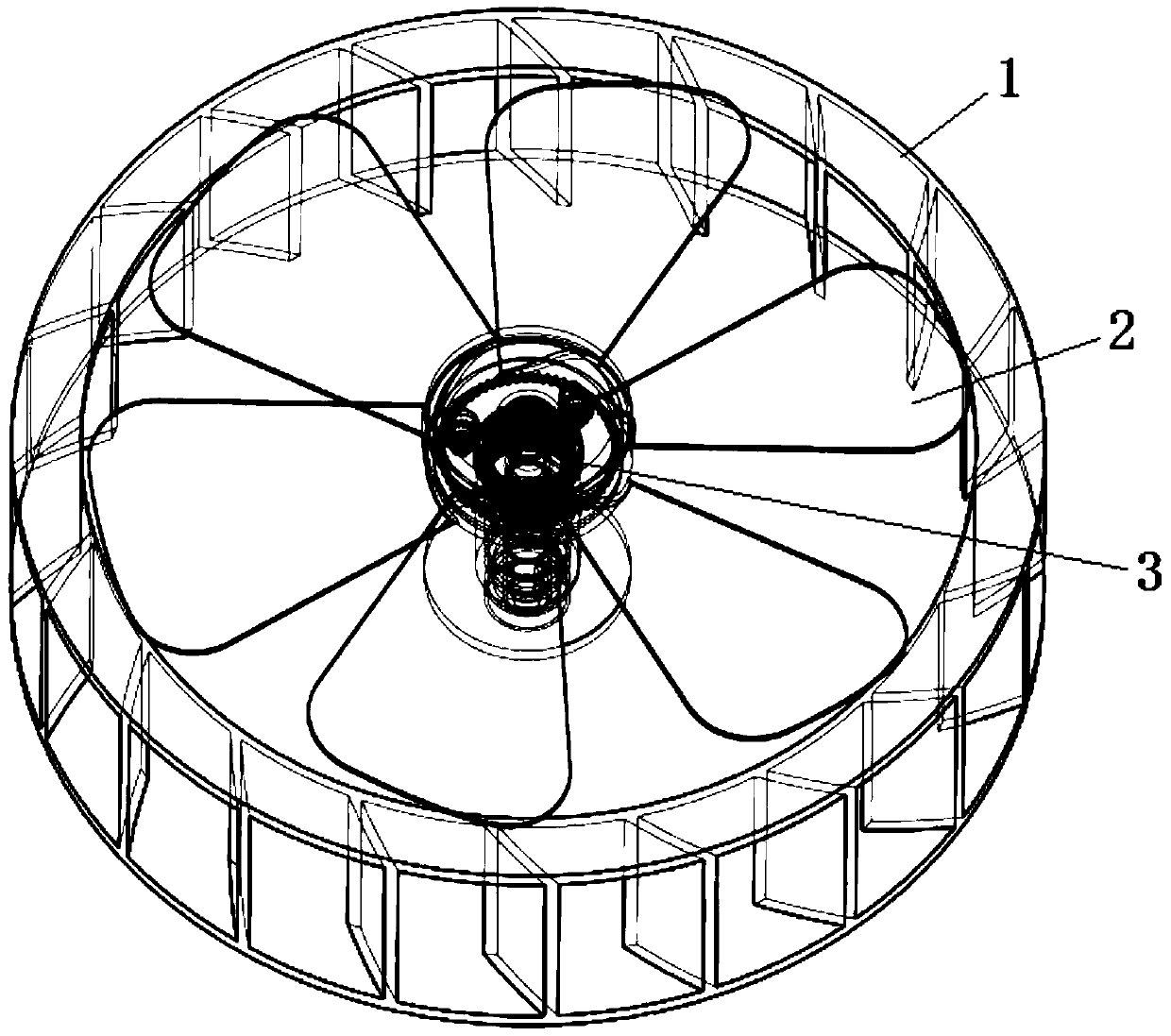 Double fan fan air supply system and air conditioner