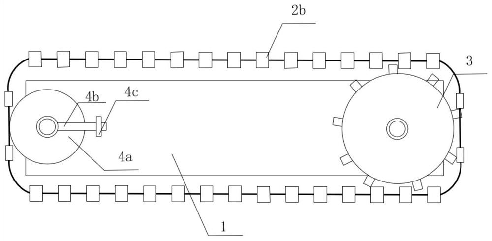 Wall-climbing robot for receiving ballast water of ship