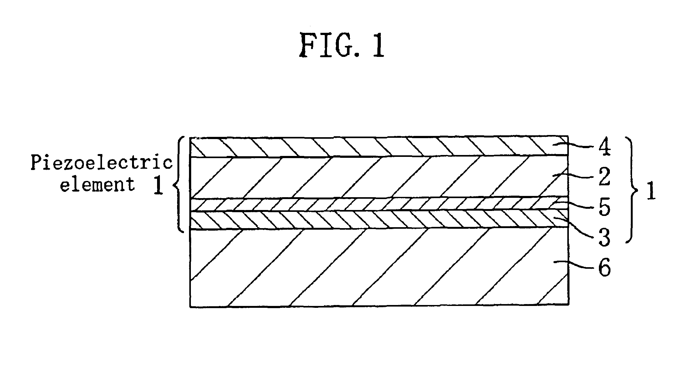 Piezoelectric element, actuator, and inkjet head