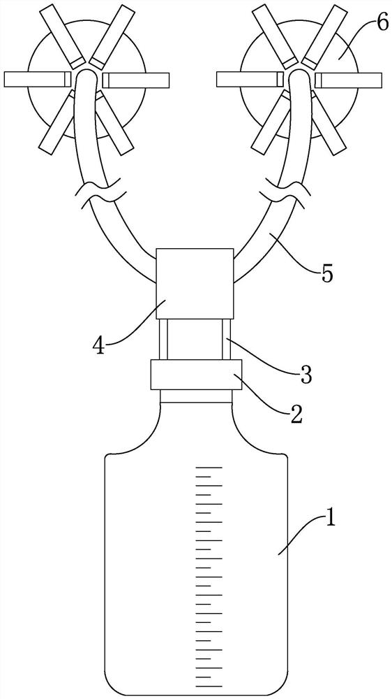 One-way massage type medical lactagogue breast pump