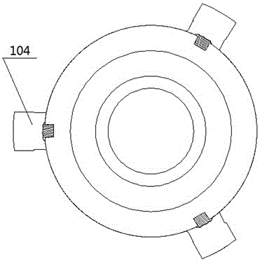 Machining process for rotating vane type hydraulic steering engine