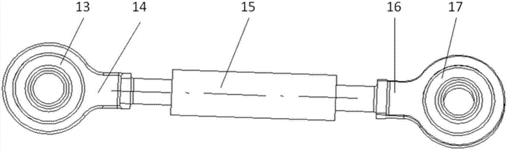 Crossed downwards-reversed airfoil folding mechanism