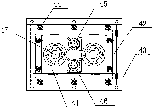 Charging device for mechanical three-dimensional garage