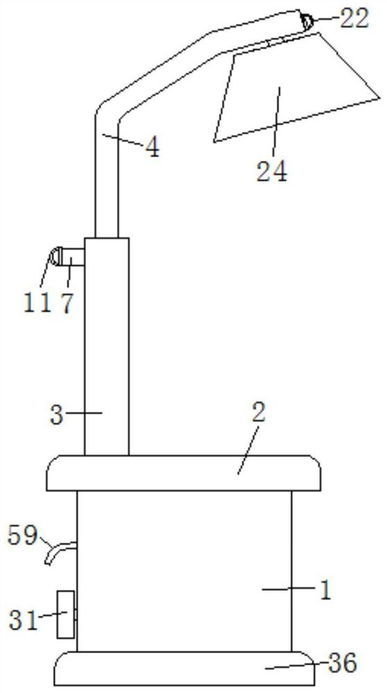 Floor lamp with eye protection function