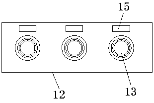 Dispensing device for cement production and feeding structure thereof