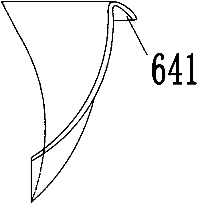 Gas-liquid separation device for mass transfer exchange