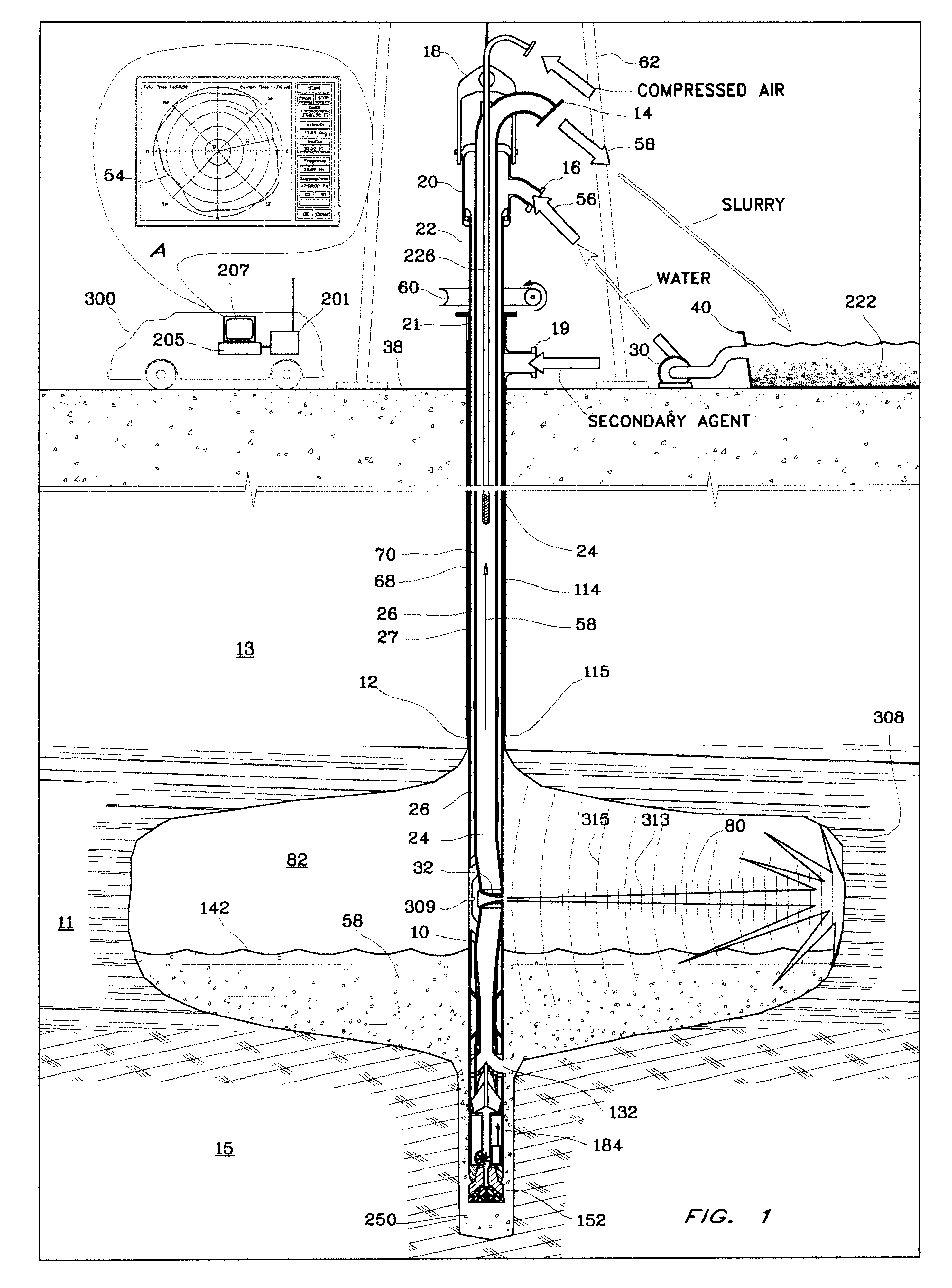 Borehole mining tool