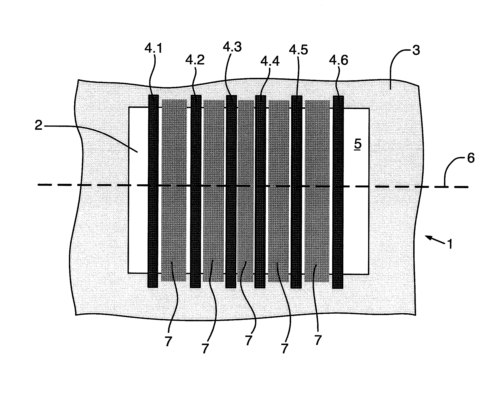 Vertical hall sensor and method for producing a vertical hall sensor