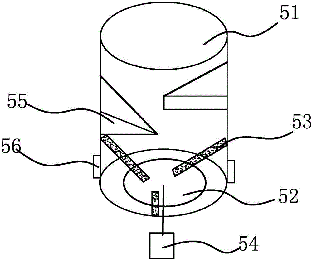 Organic garbage reduction treatment device and organic garbage reduction treatment method