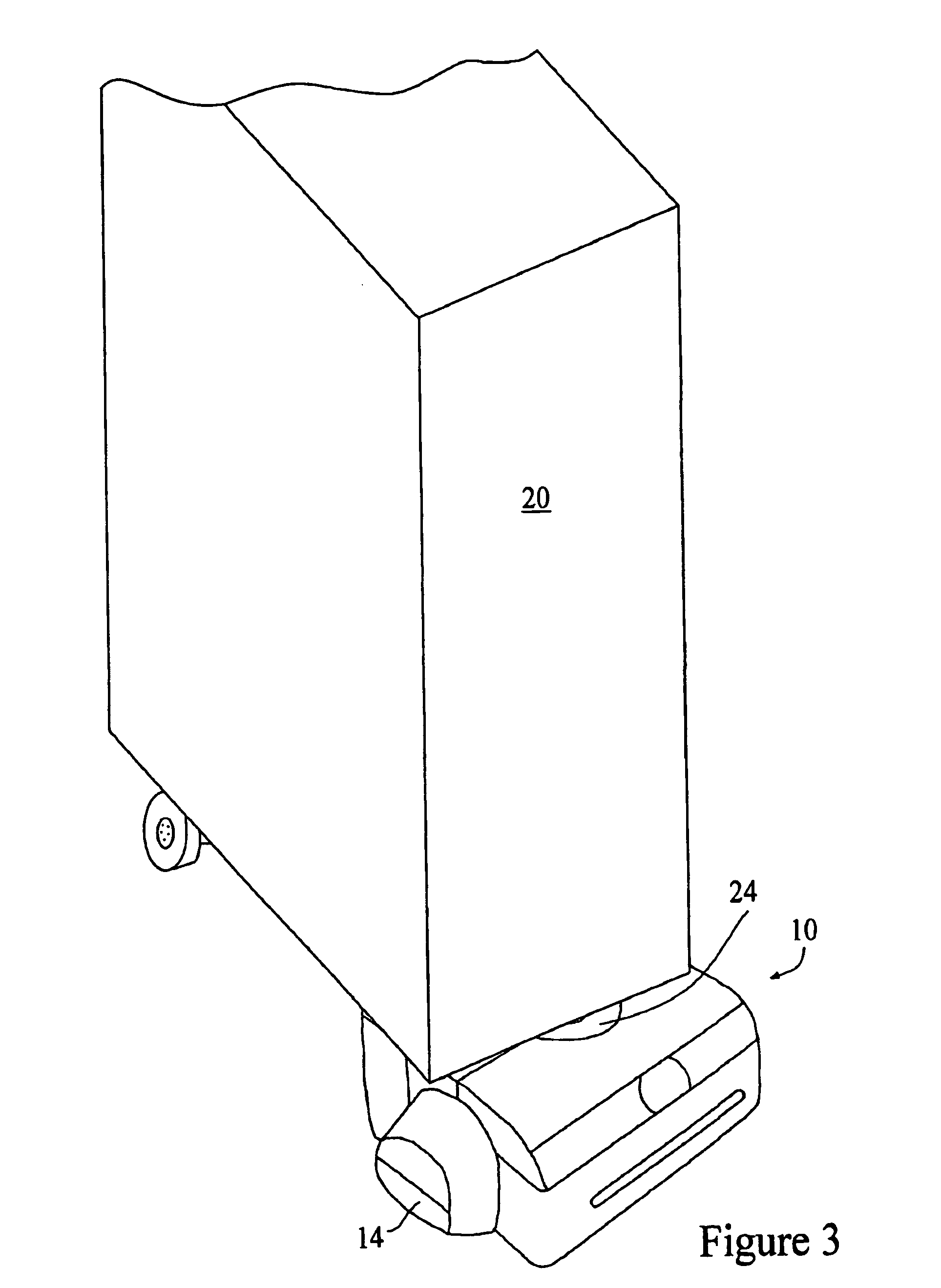 Robotic cart pulling vehicle