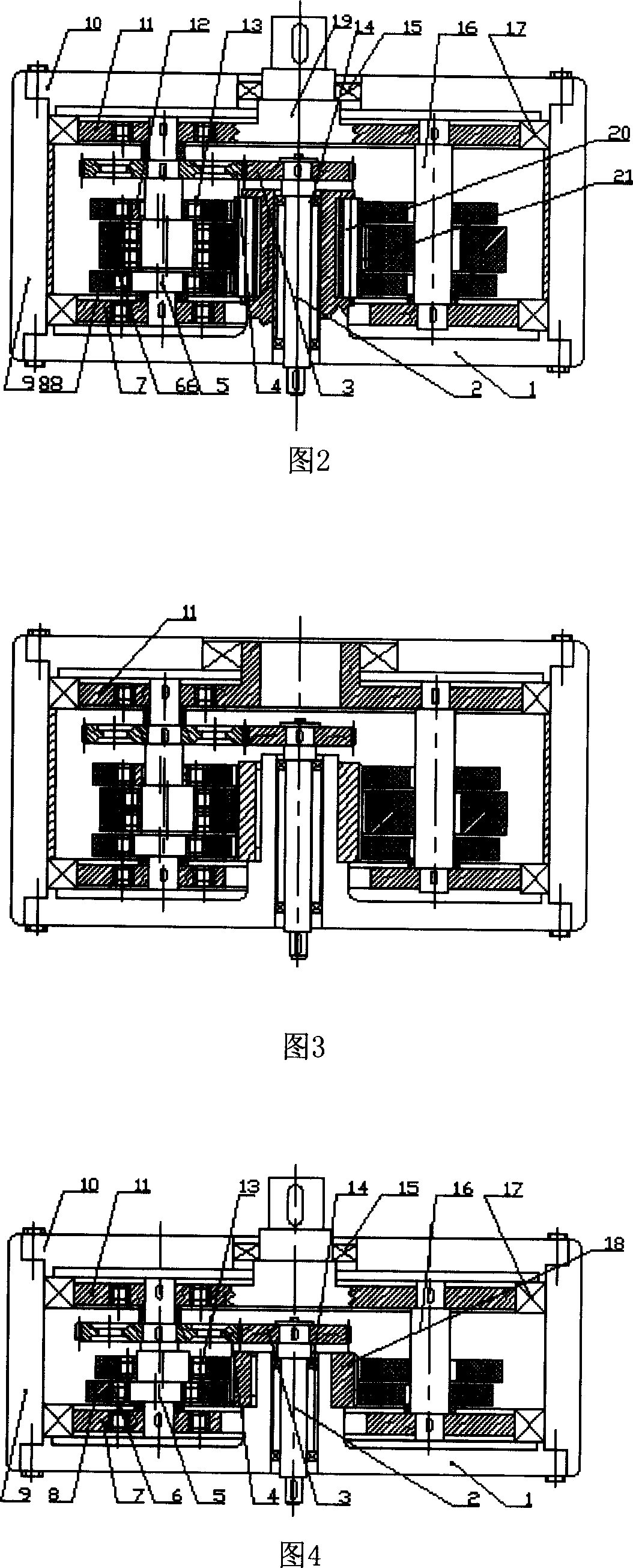 New type annular plate type RV actuator