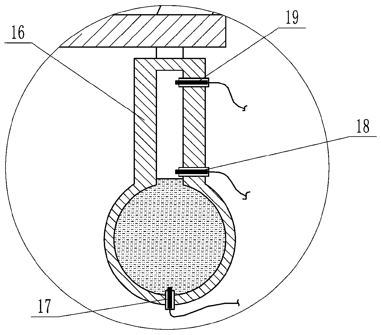 An antimagnetic protection device for an electronic information system