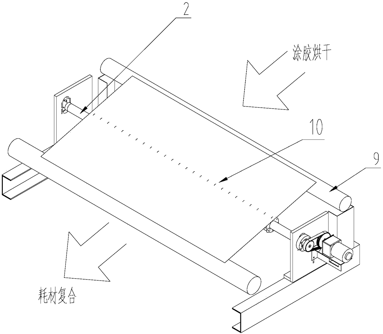 Printing consumable composite exhaust device