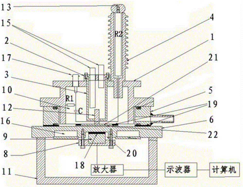 Oil-paper double-layer medium space charge measuring apparatus under wide temperature gradient