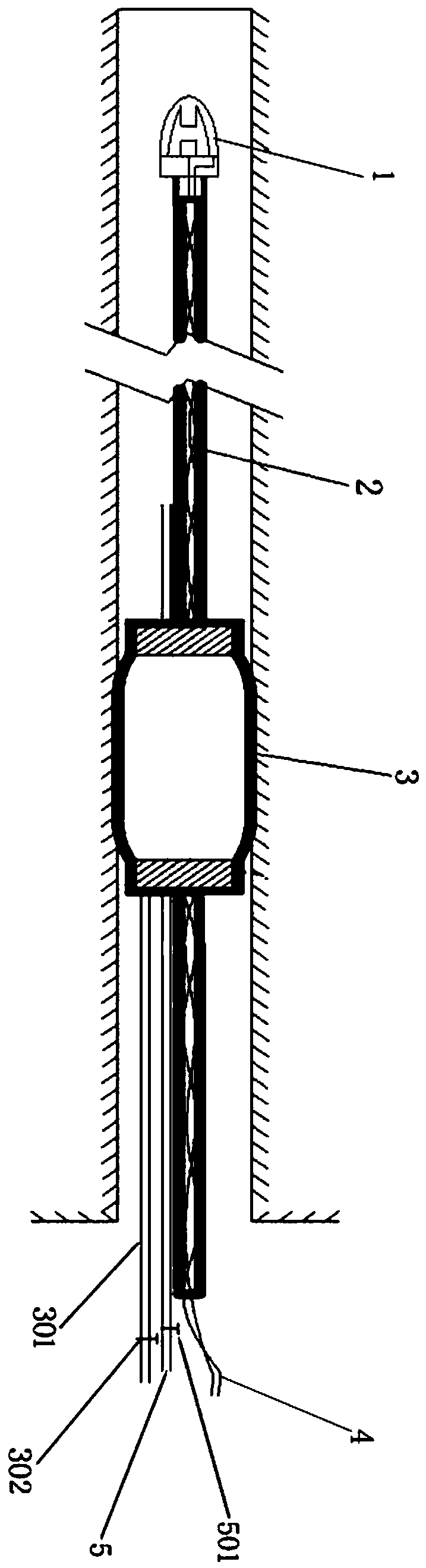 Electric pulse hydraulic fracturing integration device