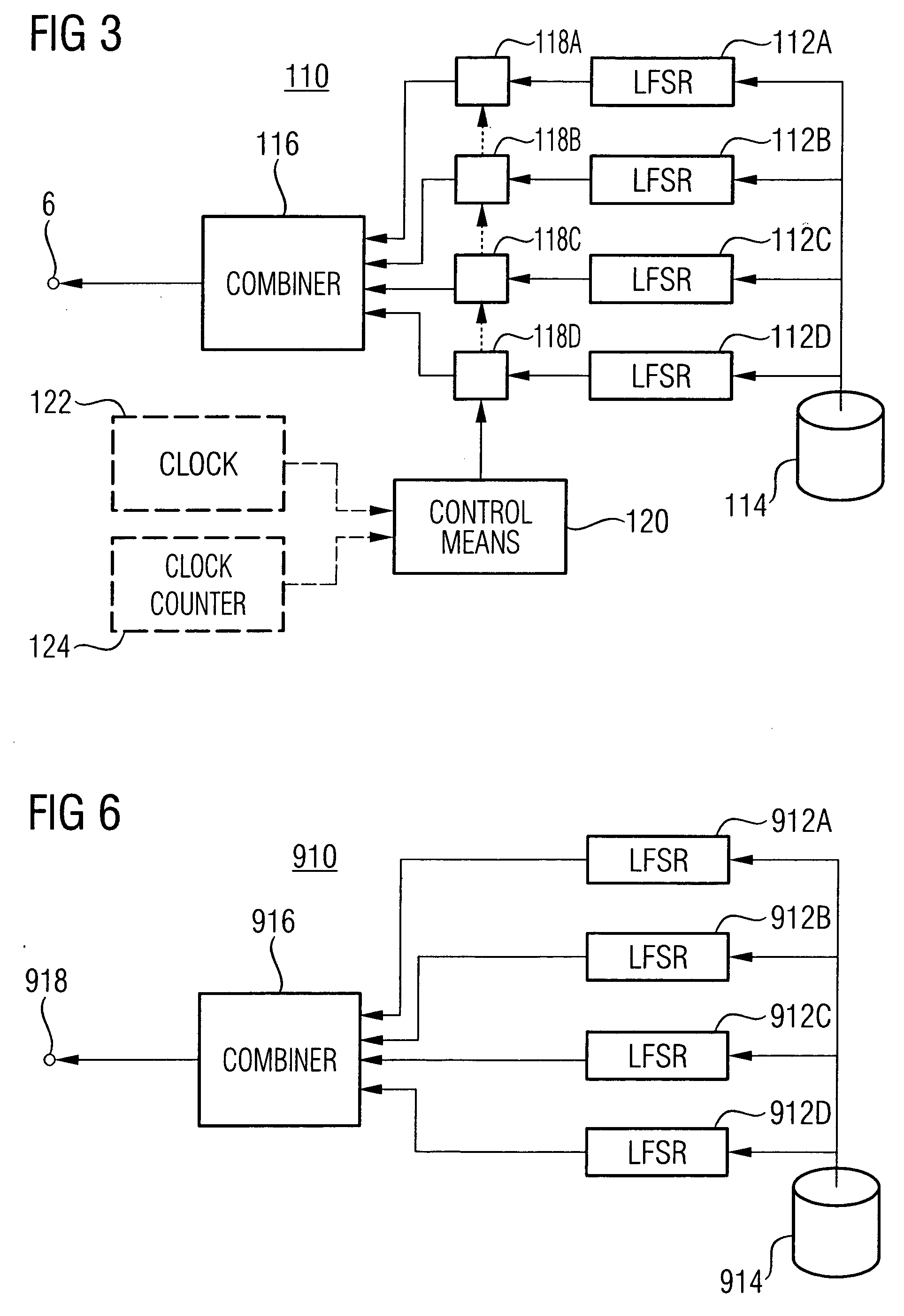 Key bit stream generation