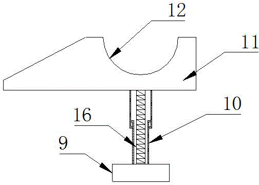 Limiting device of electric trolley of bridge type crane