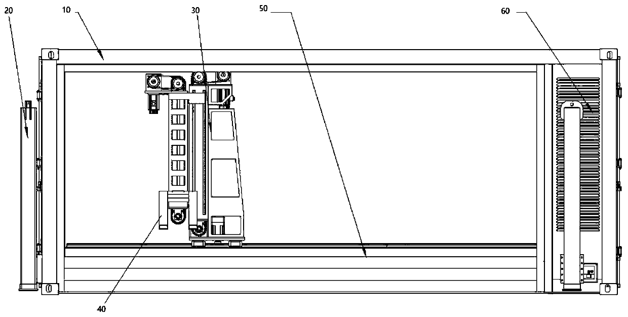 Novel mobile storage structure