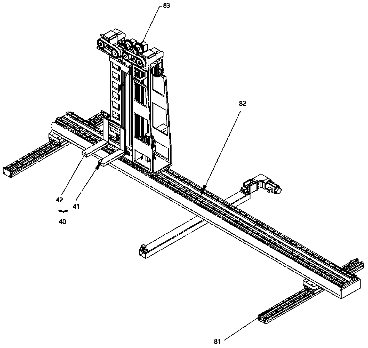 Novel mobile storage structure