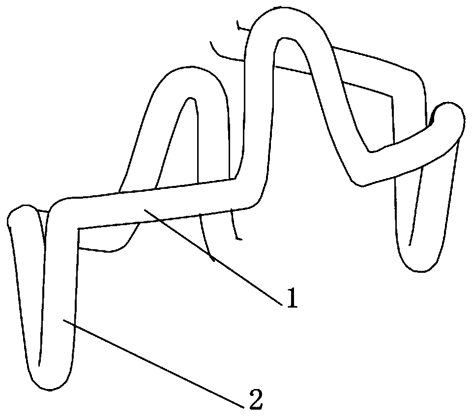 Degradable and recoverable 4D printed linear organic body support and its use method