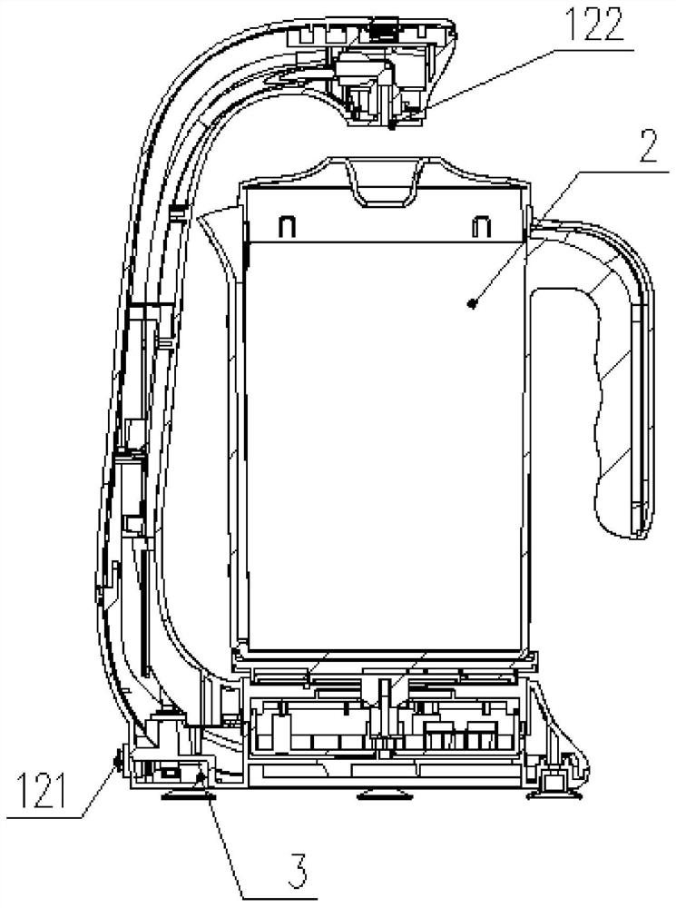 Water intake method and water dispenser based on gravity sensing judgment