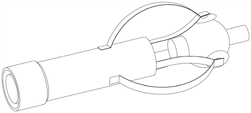 Flexible manipulator for grenade grabbing