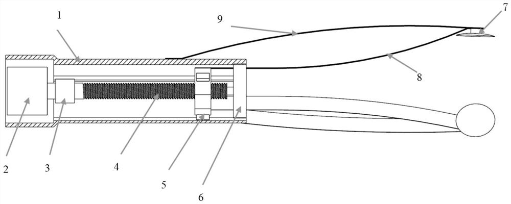 Flexible manipulator for grenade grabbing