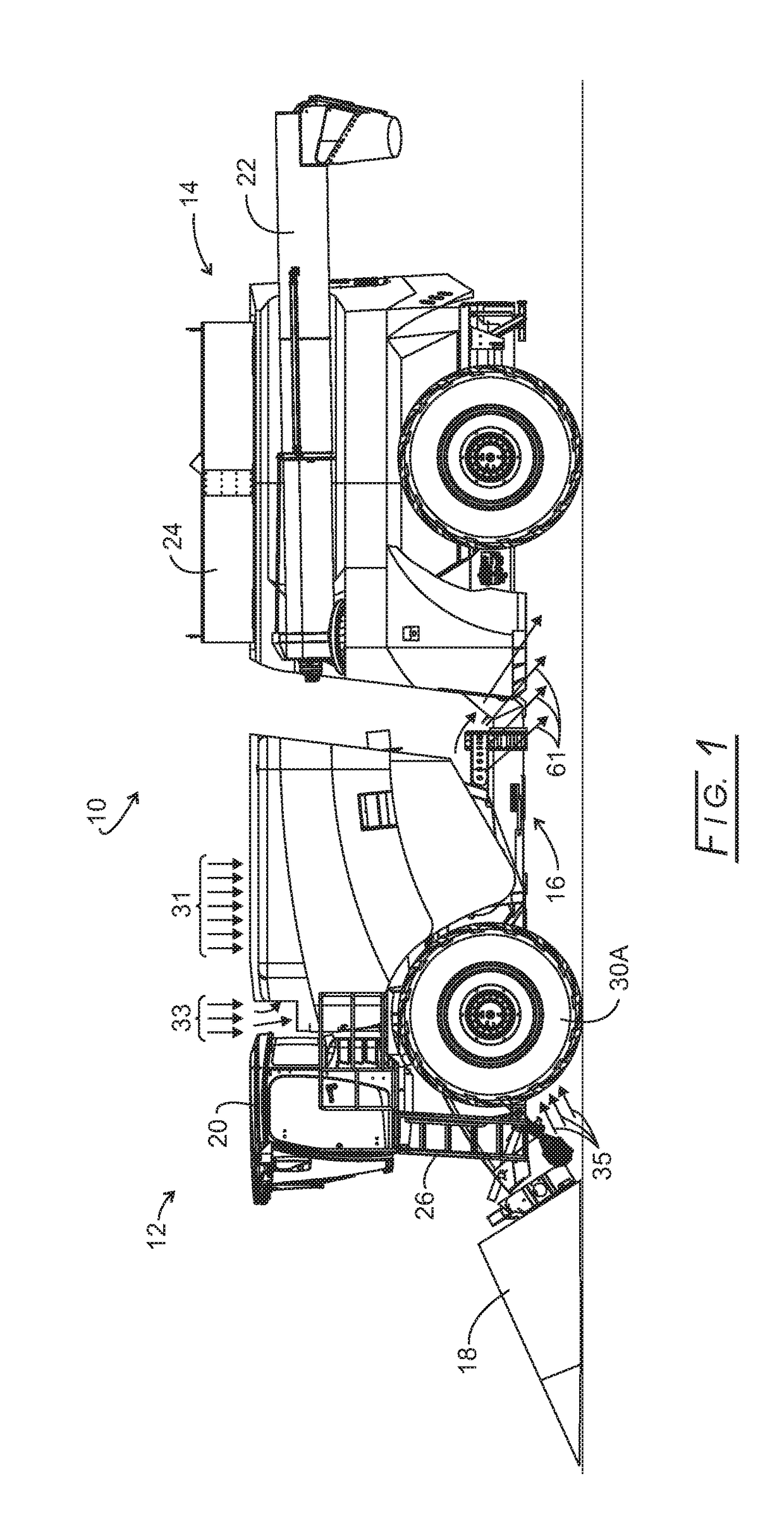 Airflow for an Agricultural Harvesting Combine