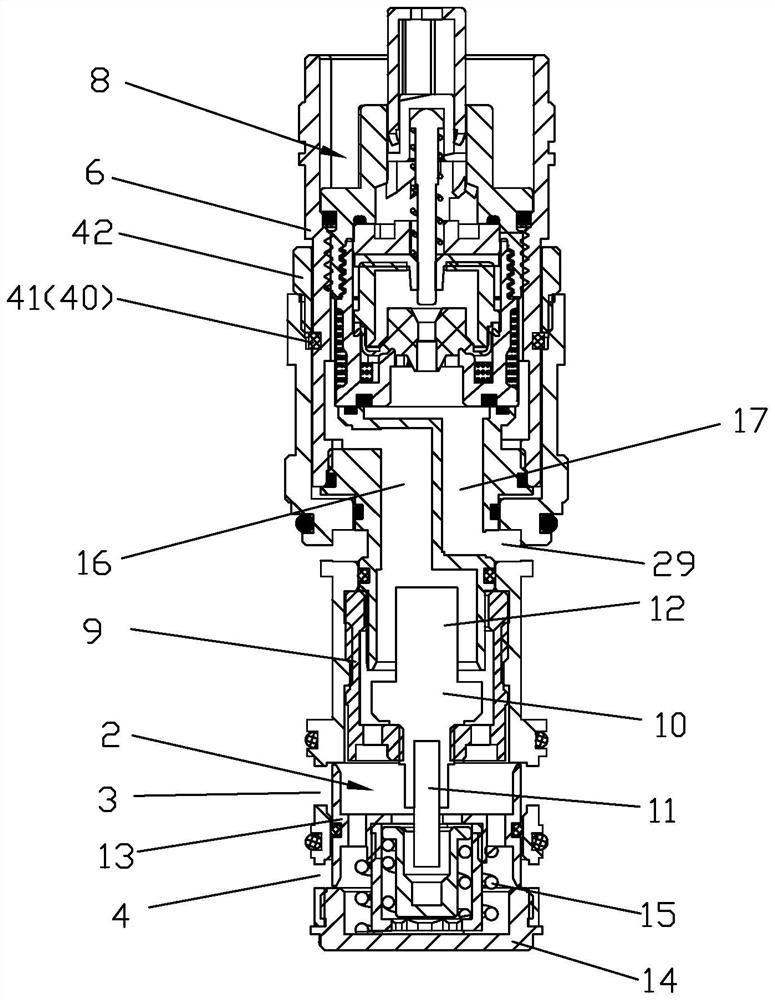 Rotary temperature-regulating thermostatic valve for pressing switch of faucet