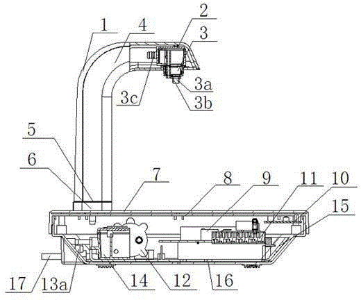 Tea water heating device