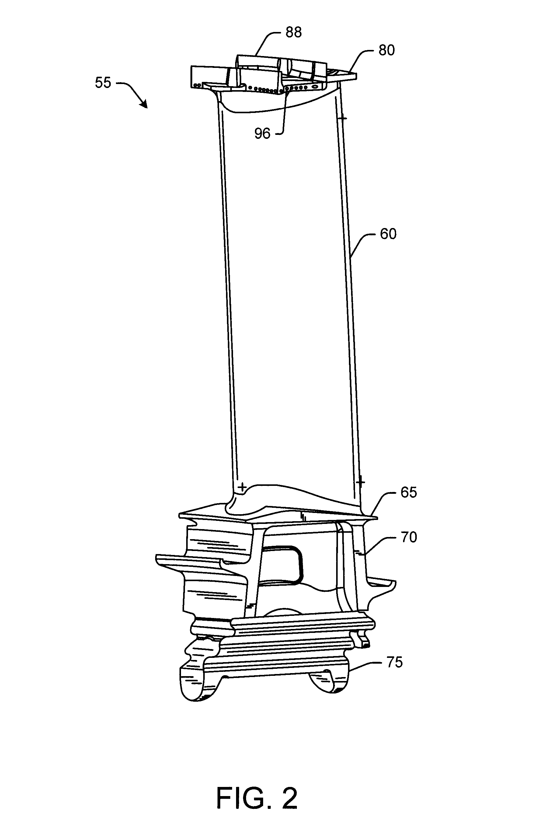 Turbine Bucket Tip Shroud