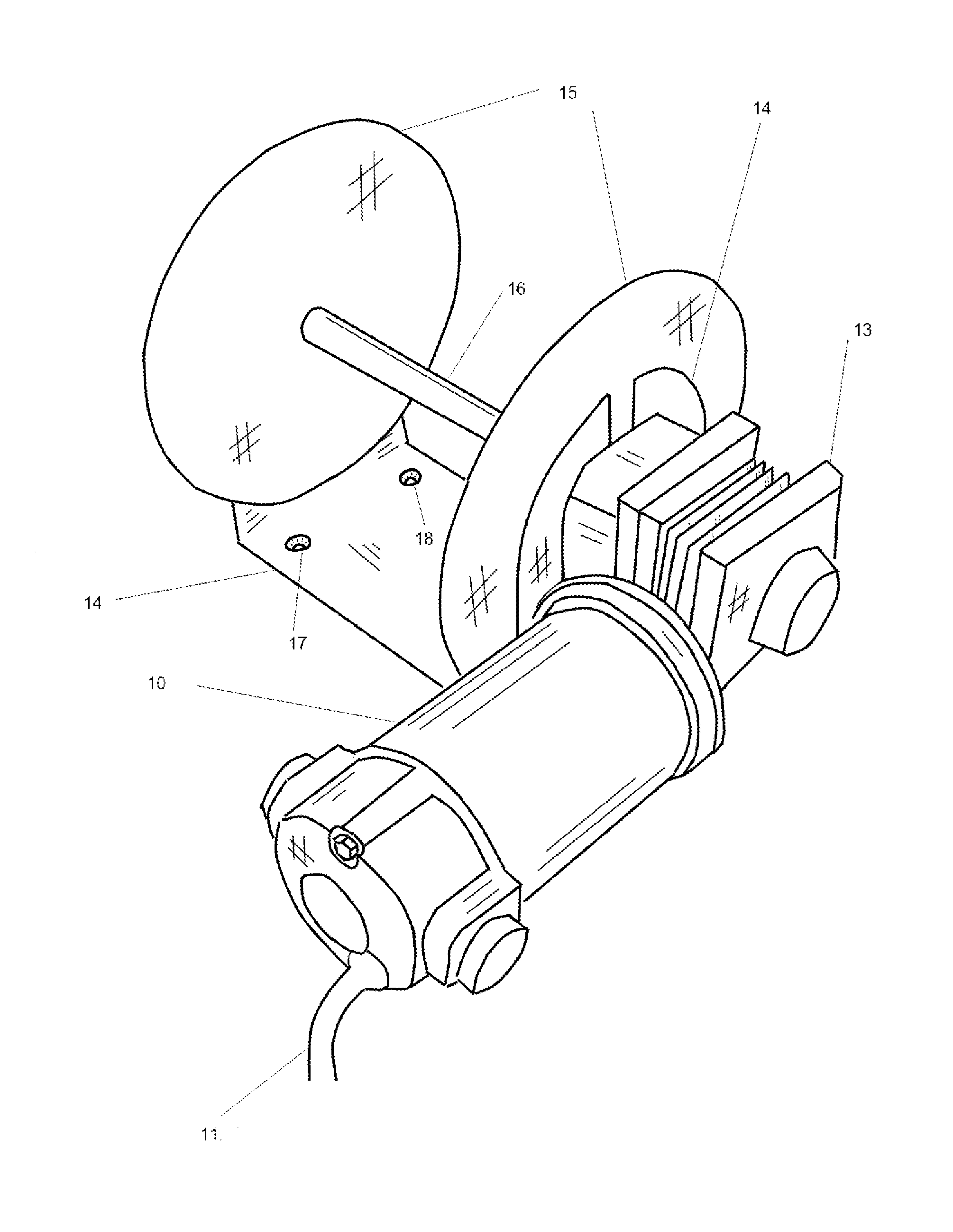 Boat anchor winch