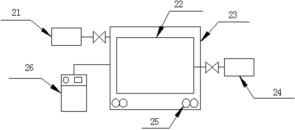 Device and method for detecting whole satellite leak rate of satellite