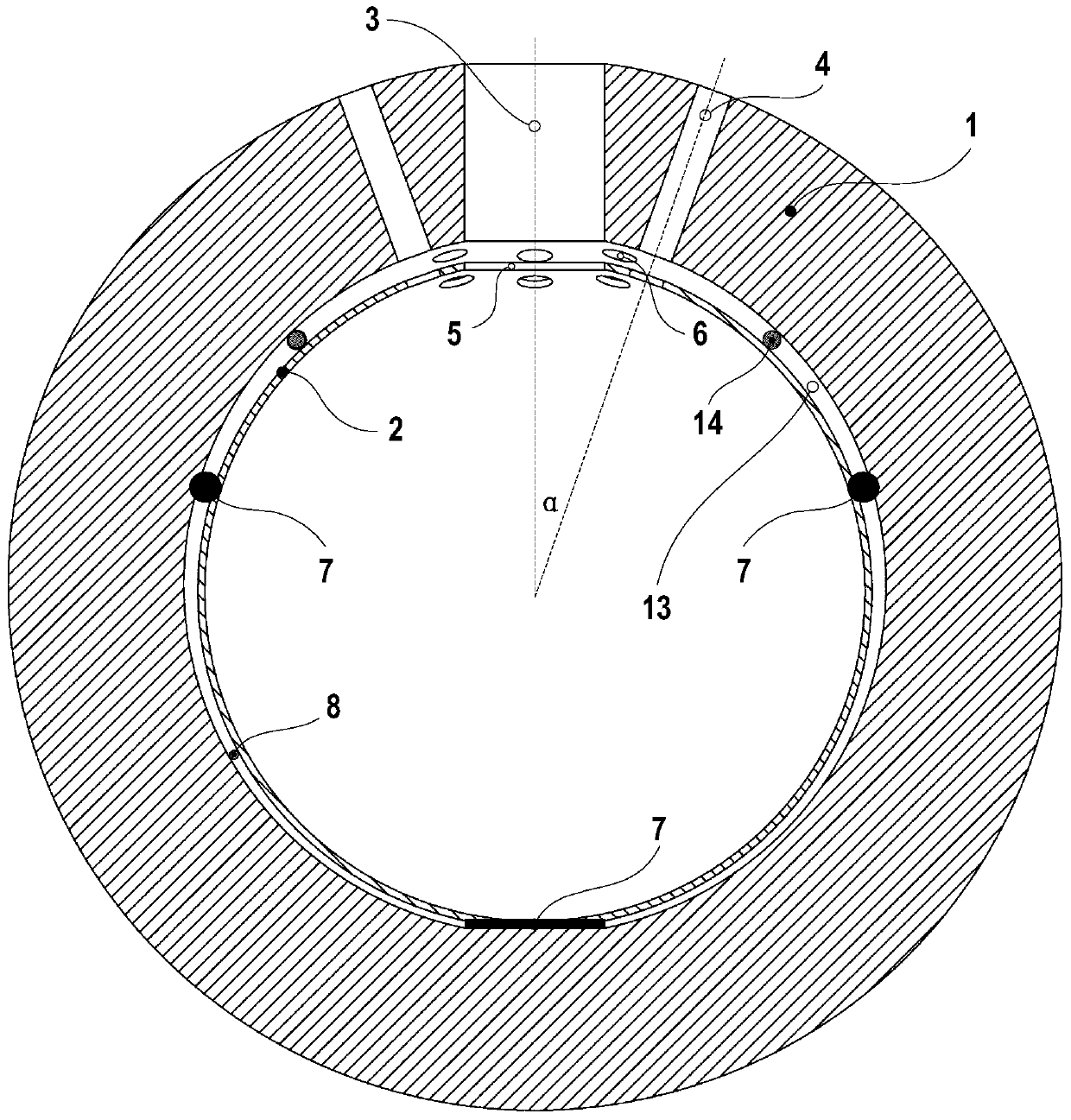 A core melt grouping and capturing vessel