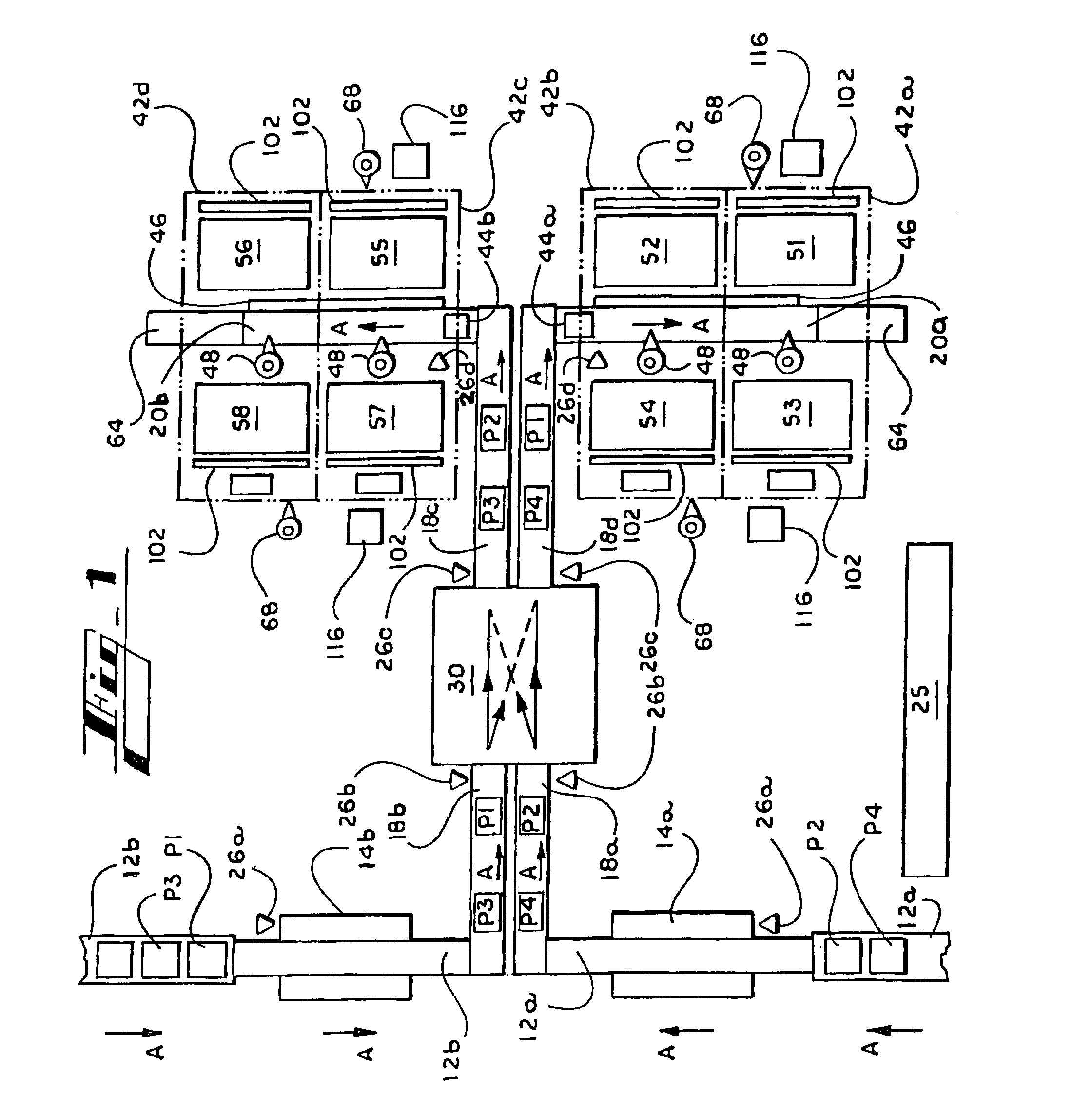 Synchronous semi-automatic parallel sorting