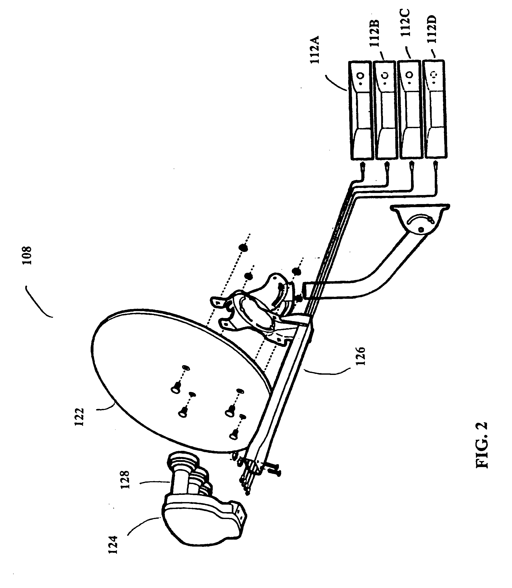 Triple band combining approach to satellite signal distribution