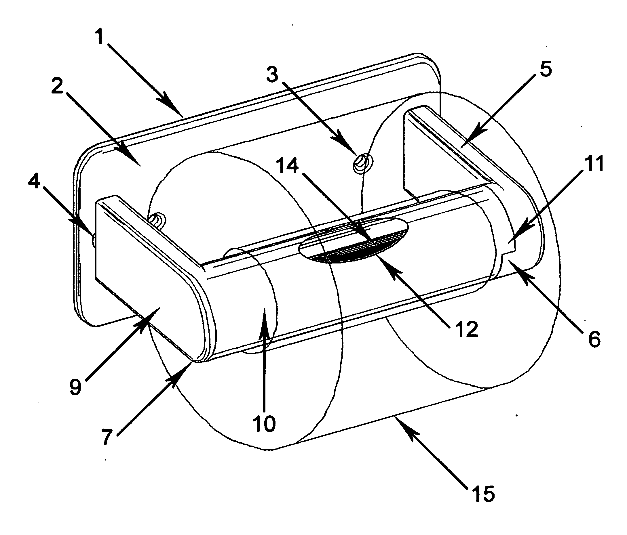 Pivoting toilet tissue roll holder with auxiliary toilet tissue