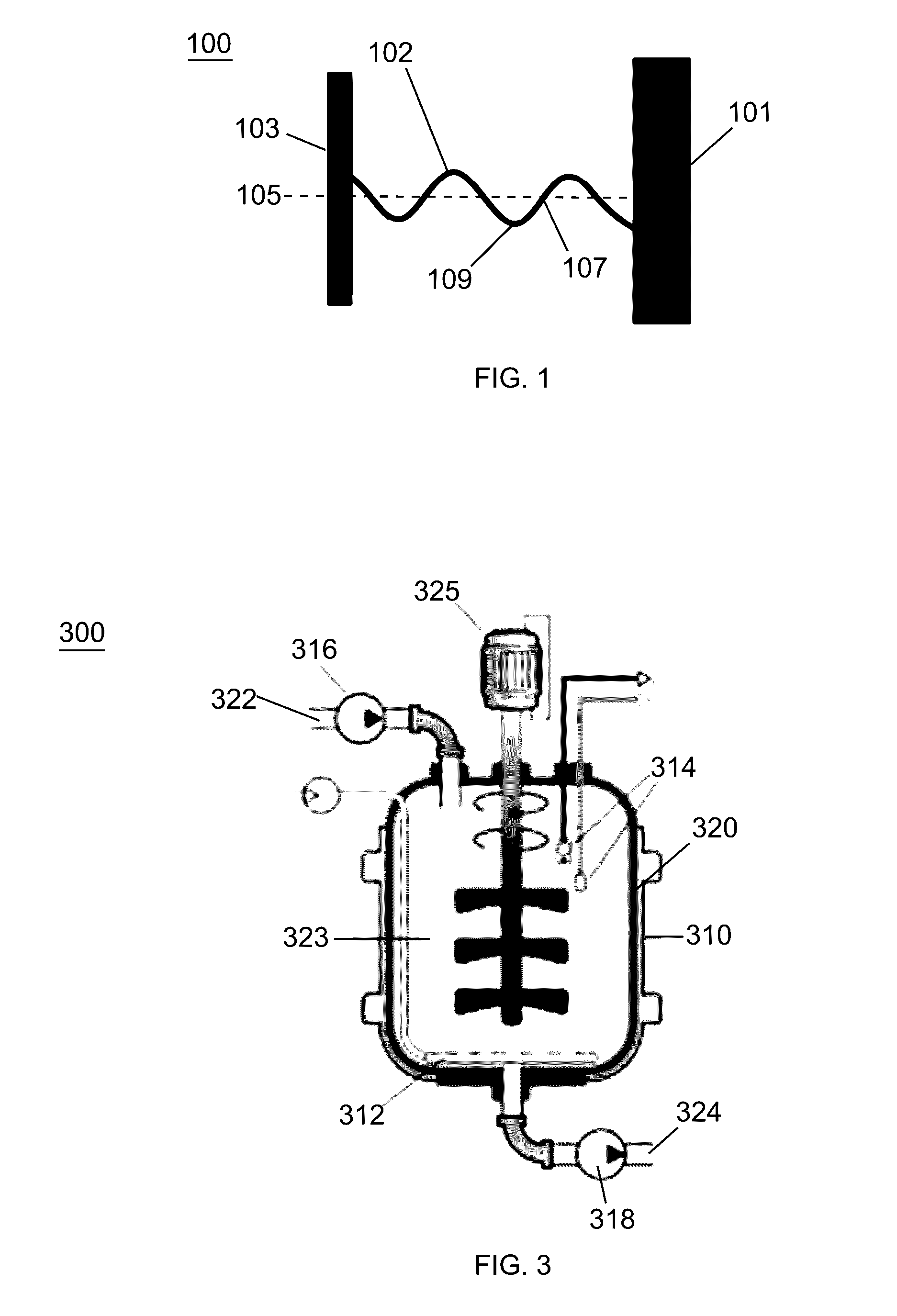 Bioreactor using acoustic standing waves