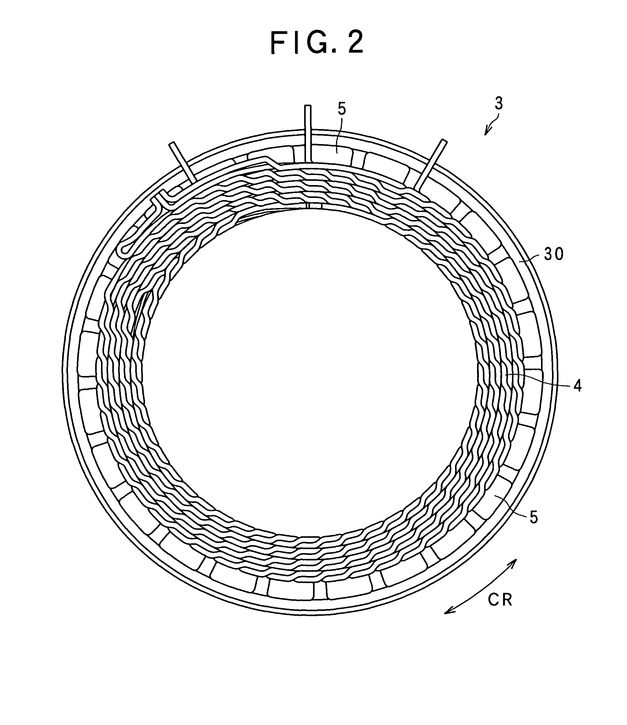 Stator for rotary electric machine and method of manufacturing the stator