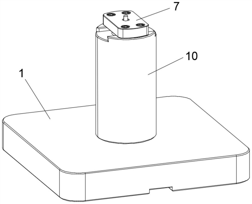 Wide-angle optical fiber preparation device for hard tube lens