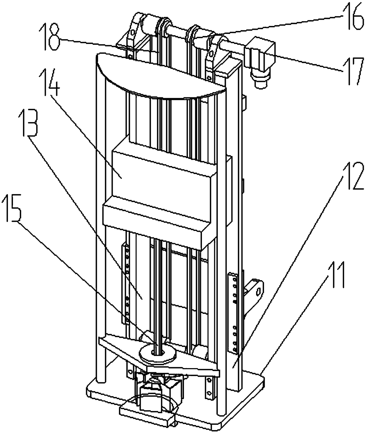 Postprocessing device for soil sampling