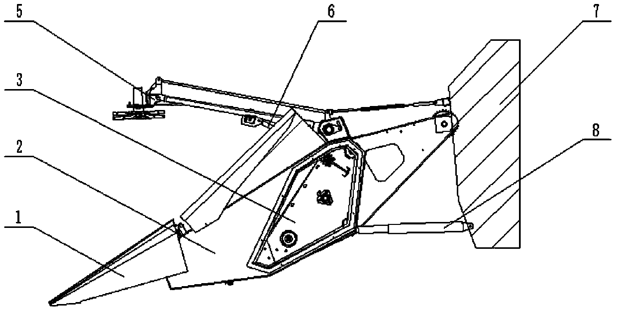 Crop poking tooth system and use method thereof