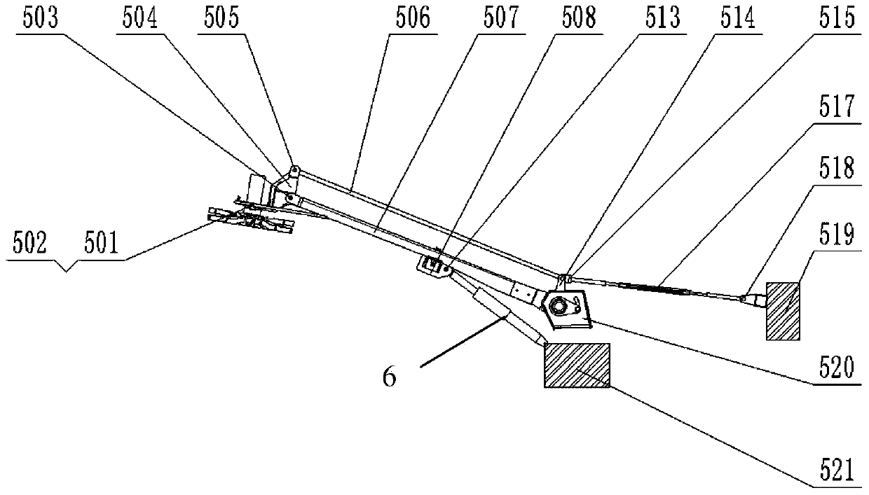 Crop poking tooth system and use method thereof