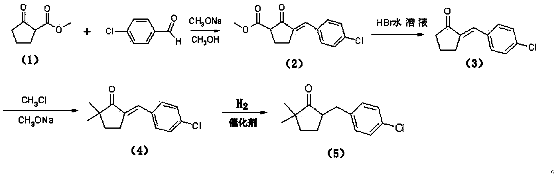 Preparation method of metconazole and intermediate thereof