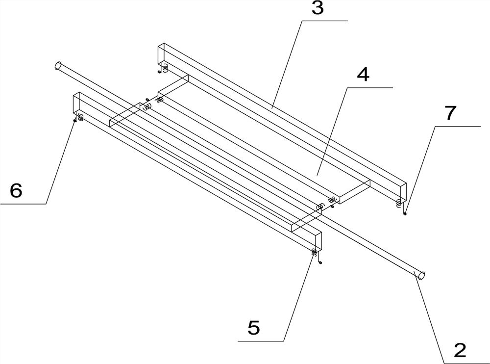 Self-adjusting scaffold pedal device and method of use based on environmental changes