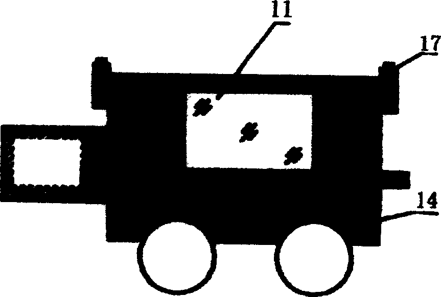 Circular loading shear apparatus for observing earth and structural member contact face mechanical property