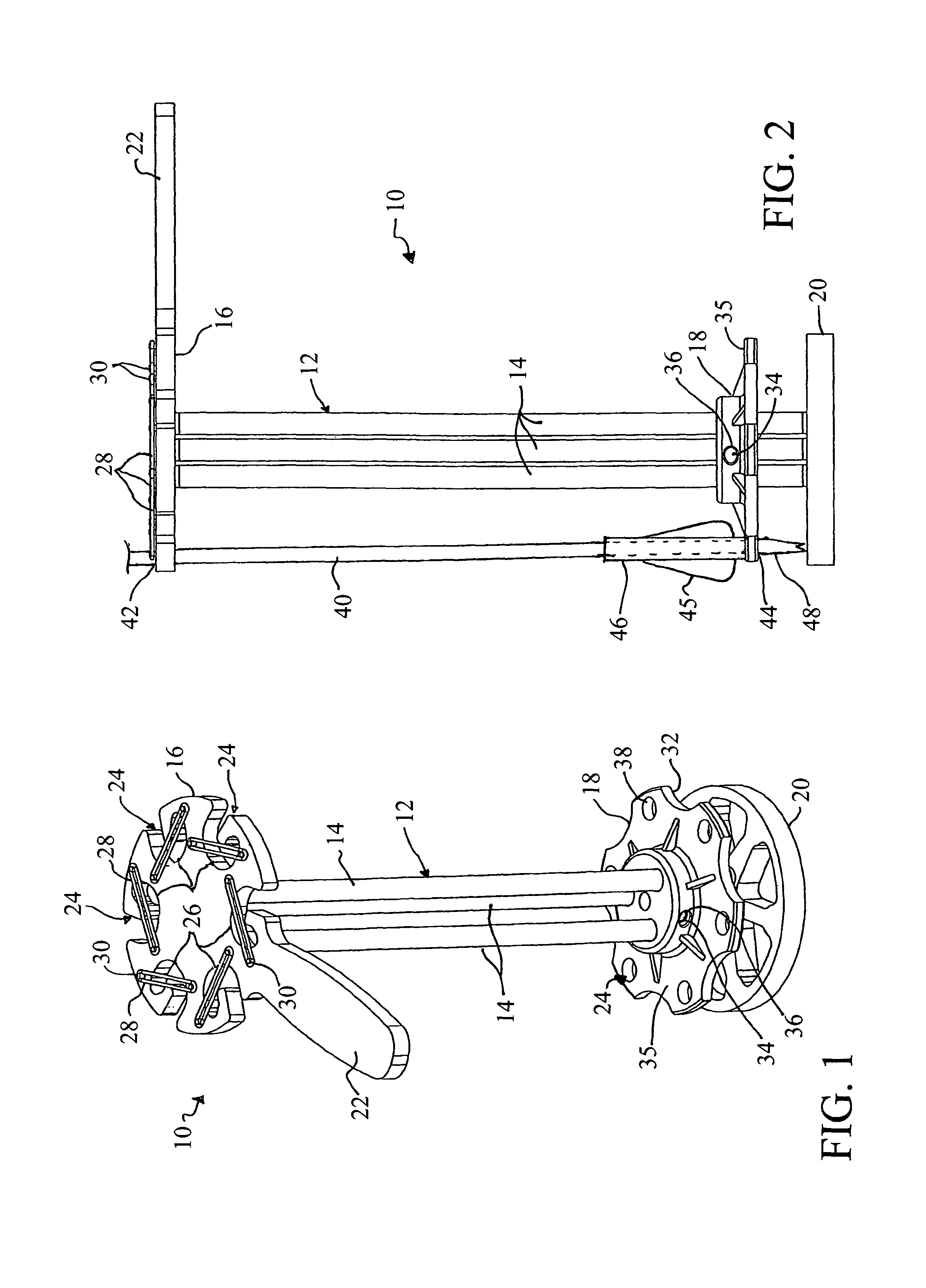 Alignment device and method for applying sleeves to arrow shafts